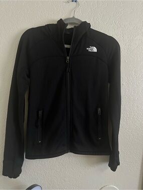 The North Face Black Zip-Up Softshell Jacket